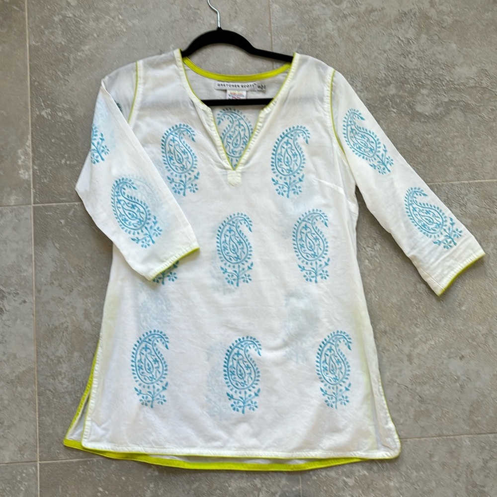 Gretchen Scott tunic size small